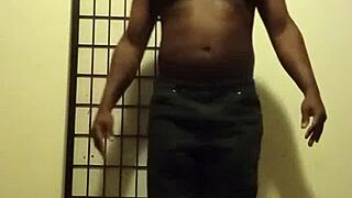 Doing spider crab exercises before cum roleplay