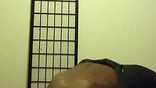 Doing spider crab exercises before cum roleplay