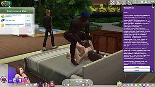 Mom And Her Big Black Cock Boyfriend Doing Anal