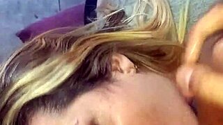 this blowjob is the last one, cum covered and deep