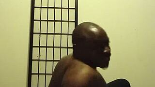 Doing spider crab exercises before cum roleplay