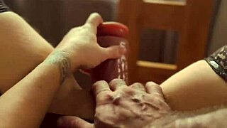 Dirty talking milf flashes wet dripping pussy through window
