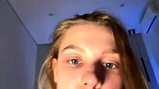 Fingering tight pink pussy intensely