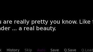 Redhead femdom humiliates in anal sex and blowjob bdsm scene