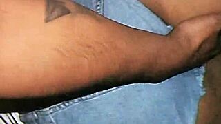 I was resting when my stepfather surprised me with his big black cock