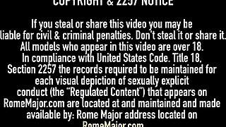 Black Bull Rome Major Fucks Cute Ashley Sin in Blowjob Scene