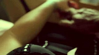 Dirty talking milf flashes wet dripping pussy through window