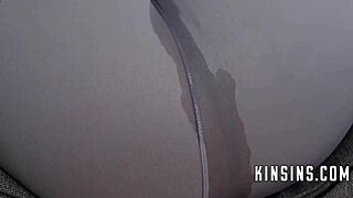 We control our step daughter's pussy in taboo 3some with father-in-law