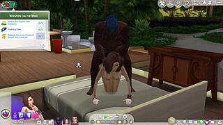 Mom And Her Big Black Cock Boyfriend Doing Anal