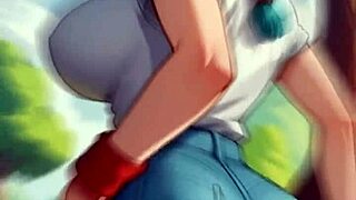 Is Bulma hot in this solo scene?