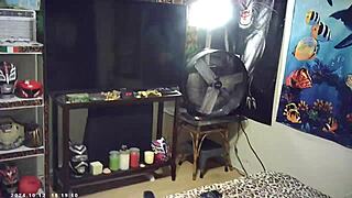 Glasses cam azn blonde meets maxxx loadz behind the scenes porn