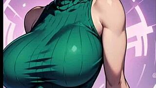 Is Bulma hot in this solo scene?