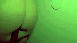 Horny housewife Andi Avalon says, 'Fuck my ass with that BBC in the dark.'