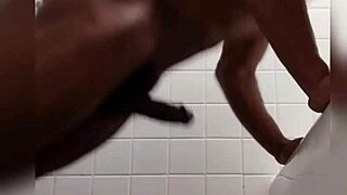 rock hard pushups with big black cock monster cock workout