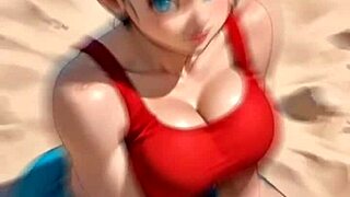 Is Bulma hot in this solo scene?