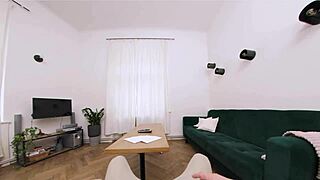 Holly is willing to do anything to fuck in this virtual real porn session with missionary and blowjob POV