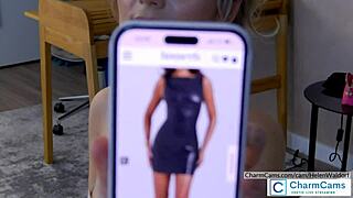 teasing babe helen wants to see your dick, register now