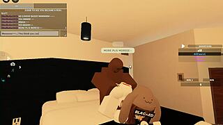 Roblox inspired blacked scene