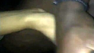 Lene in public square with strangers. She takes abundant release from black guy.