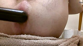 Masturbating Wet Ass With Toy And Fingers