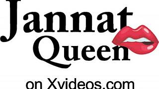 Sexy Muslim Slut Jannat Queen Rides Young 18+ Dick in Lingerie and Stockings