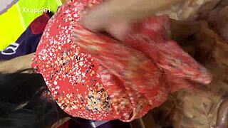 Friend's Wife Has Pretty Boobs! I Love Fucking Her Standing Doggystyle!