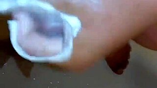 i stroke my cock in the shower, it's so relaxing!