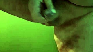 horny old man chris shows off his desires