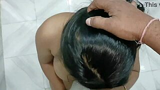 Unloading Passion in Wife's Mouth During Intense Toilet Fucking