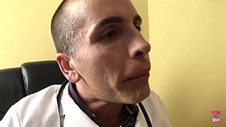 i cured this skinny blonde bitch with my hung cock, bent over deepthroat cumshot