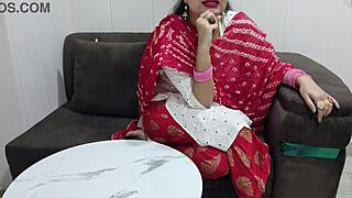 Beautiful Indian Student Rides Teacher's Big Tits In Deepthroat Doggystyle Cowgirl Orgasm