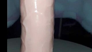 couple bets and uses toys for pretty homemade sex