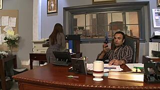 rachel roxxx pleases boss with big tits and pussy