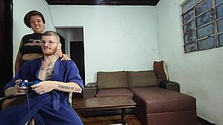 Que jogar video game oque vem comer minha buceta