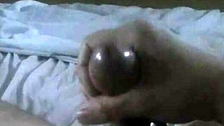 She was masturbating and then she came