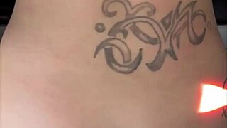 Streetwalker watches outdoor encounter