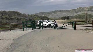 Busty milf licks her young girlfriend's pussy