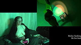 Naked brunette bbw plays game with big natural tits