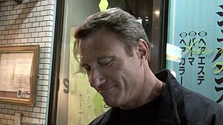 Ibuki Haruhi fingers her wet pussy while a stud approaches from behind.