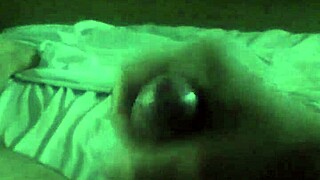 She was masturbating and then she came