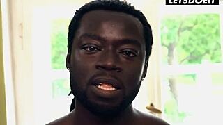 Russian Teen 18+ Alya Stark Takes Hard Bbc At Breakfast!