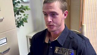 Interracial breeding with judge paris love and the white inmate in cowgirl and creampie