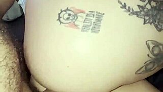 Fat latina wife gets anal doggystyle, tattooed mexican ass orgasms with cum inside