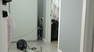 Home Camera Watches Mature Housewife with Thick Ass Under Short Robe Big Boobs Chubby Milf Pawg