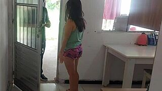 Housewife Pays Police with Ass in Humiliating Slave Submission