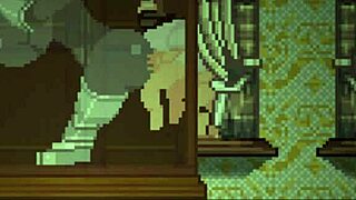 big tits housewife gets creampie during fucking game