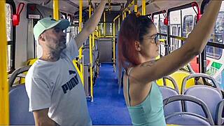 bent over student fucked on public bus