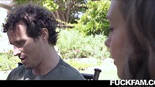 did elena koshka little stepbrother get big ass? in hardcore reality!