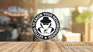 getting to know your neighborhood with feet, big tits, threesome, blowjob, dildo, assfucking, toys, babe, riding, tits