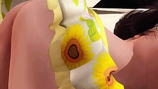 Nude big tits on beach